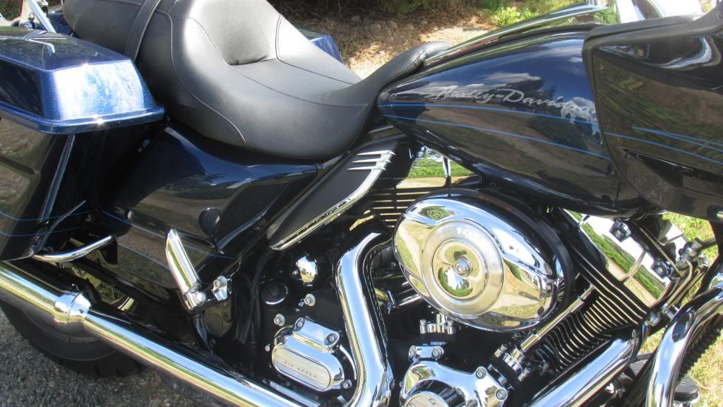 Harley mid frame air deflector? Road Glide